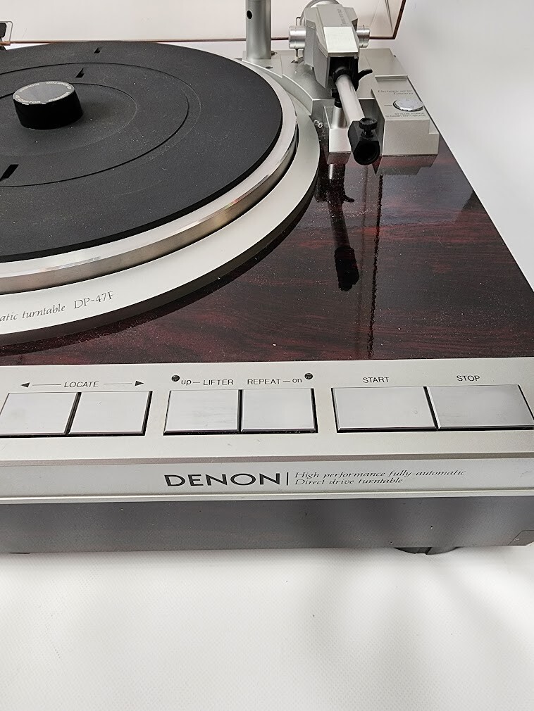DENON DP-47F Turntable Quartz Lock Direct Drive Full Auto Record