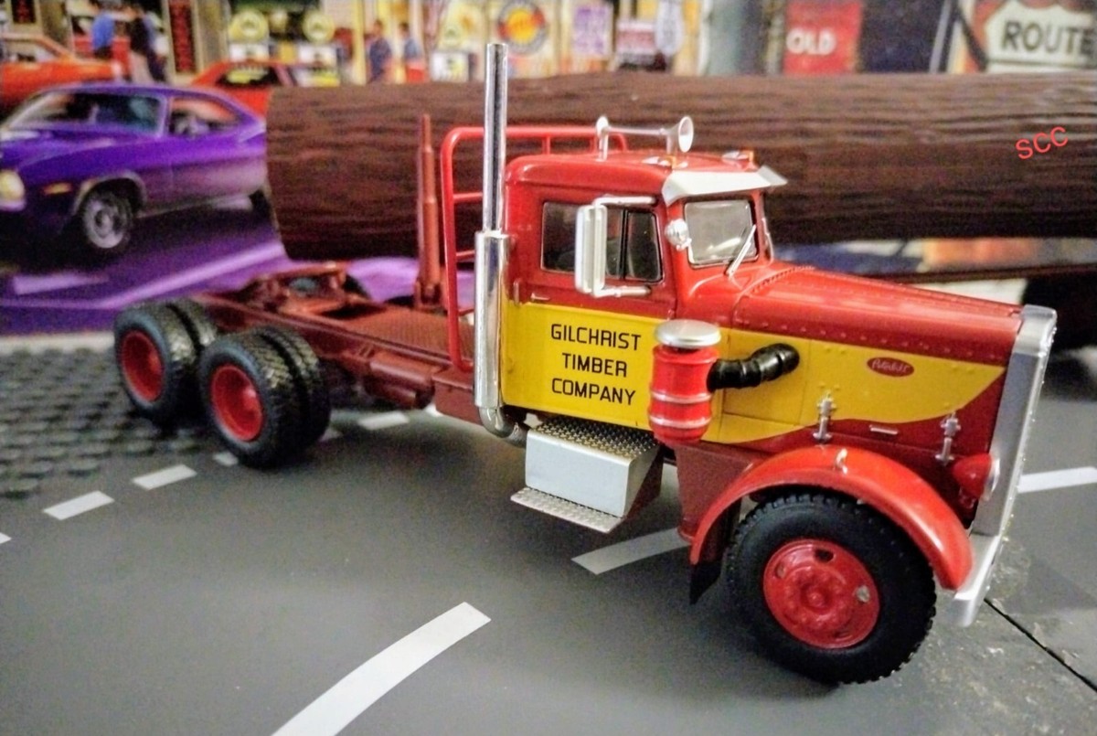 Peterbilt 281 (1962) Gilchrist Timber Company, AMERICAN TRUCK