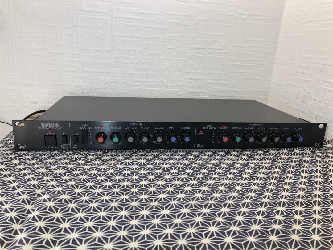 Yamaha GC2020 Stereo Compressor Limiter PA Effect | eBay
