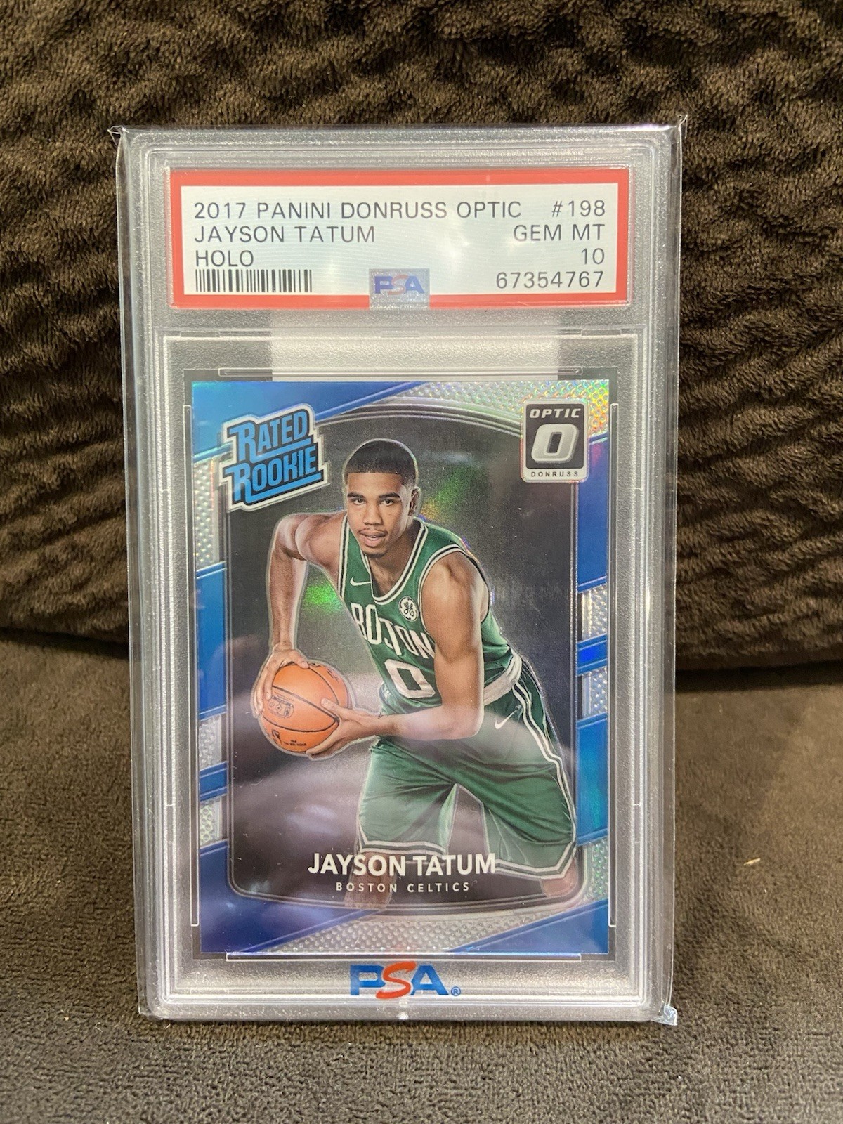 Jayson Tatum 2017 Optic #198 Holo Price Guide - Sports Card Investor