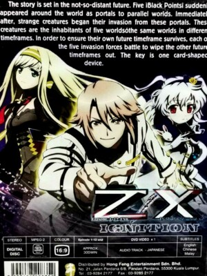 DVD Anime ZX Ignition Episode 1-12 End English Subtitle Last for