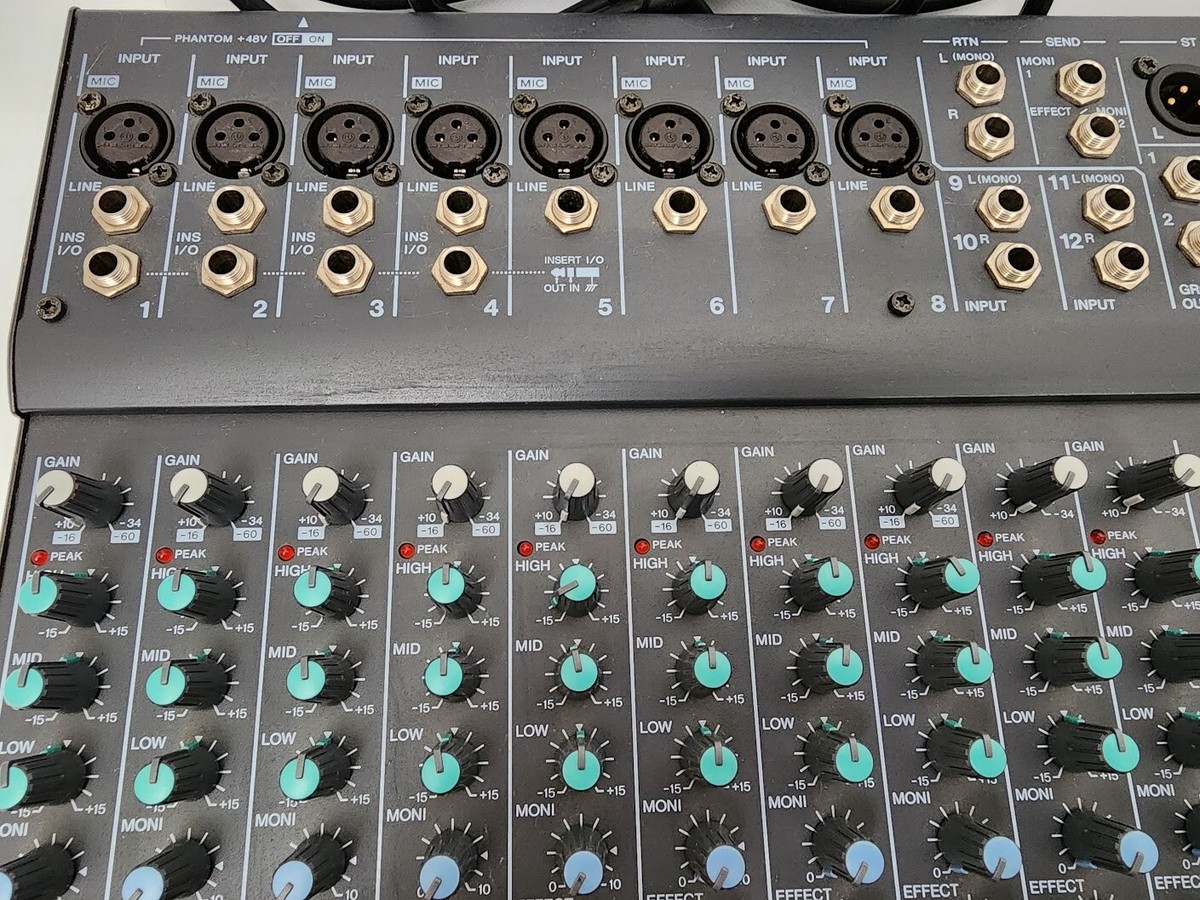 Yamaha MX12/4 Analog Mixing Console Mixer 12-Channel | eBay