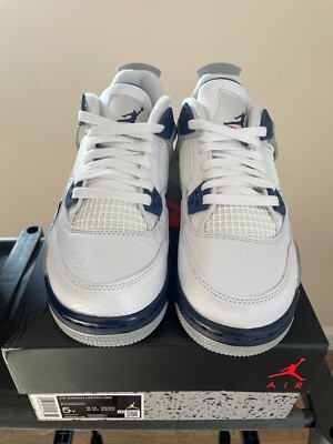 Jordan 4 Midnight Navy Retro GS 5y / 6.5 Women 408452-140 NEW