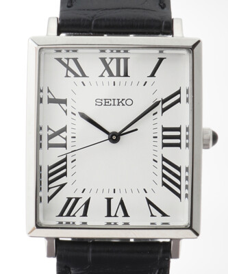 SEIKO Exclusive EDIFICE x HIROB Quartz Silver Mens Women Watch