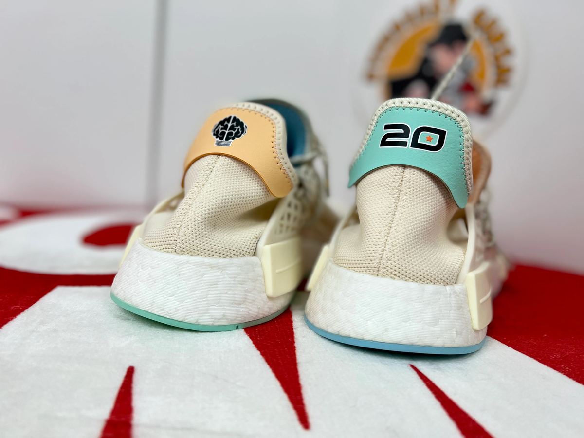 Adidas NMD HU Pharrell Nerd Chalk White Size 12 Men | eBay UK