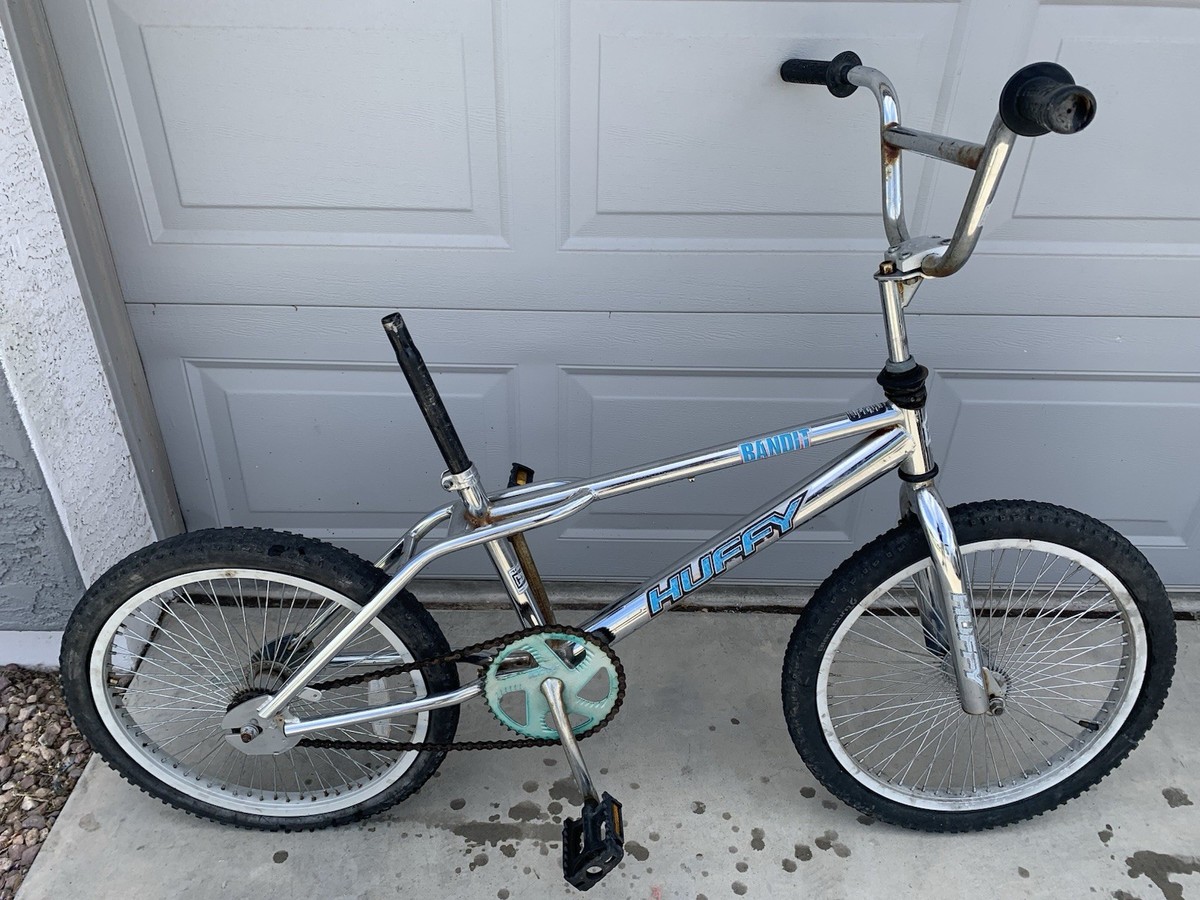 99-VINTAGE RARE MID SCHOOL BMX FREESTYLE HUFFY BANDIT. haro gt
