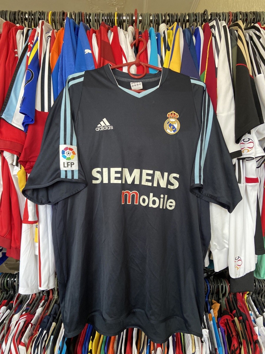 REAL MADRID 2003 2004 AWAY FOOTBAL SHIRT SOCCER JERSEY ADIDAS