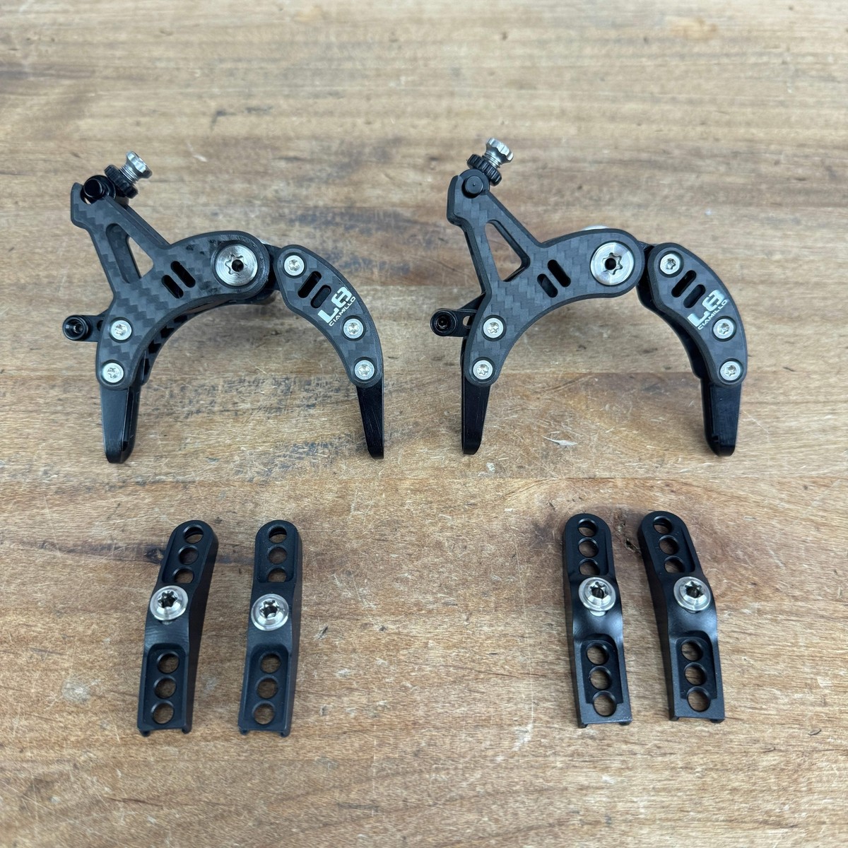 New! Ciamillo L8 Ultra Carbon Titanium Center-Mount Road Rim Brake