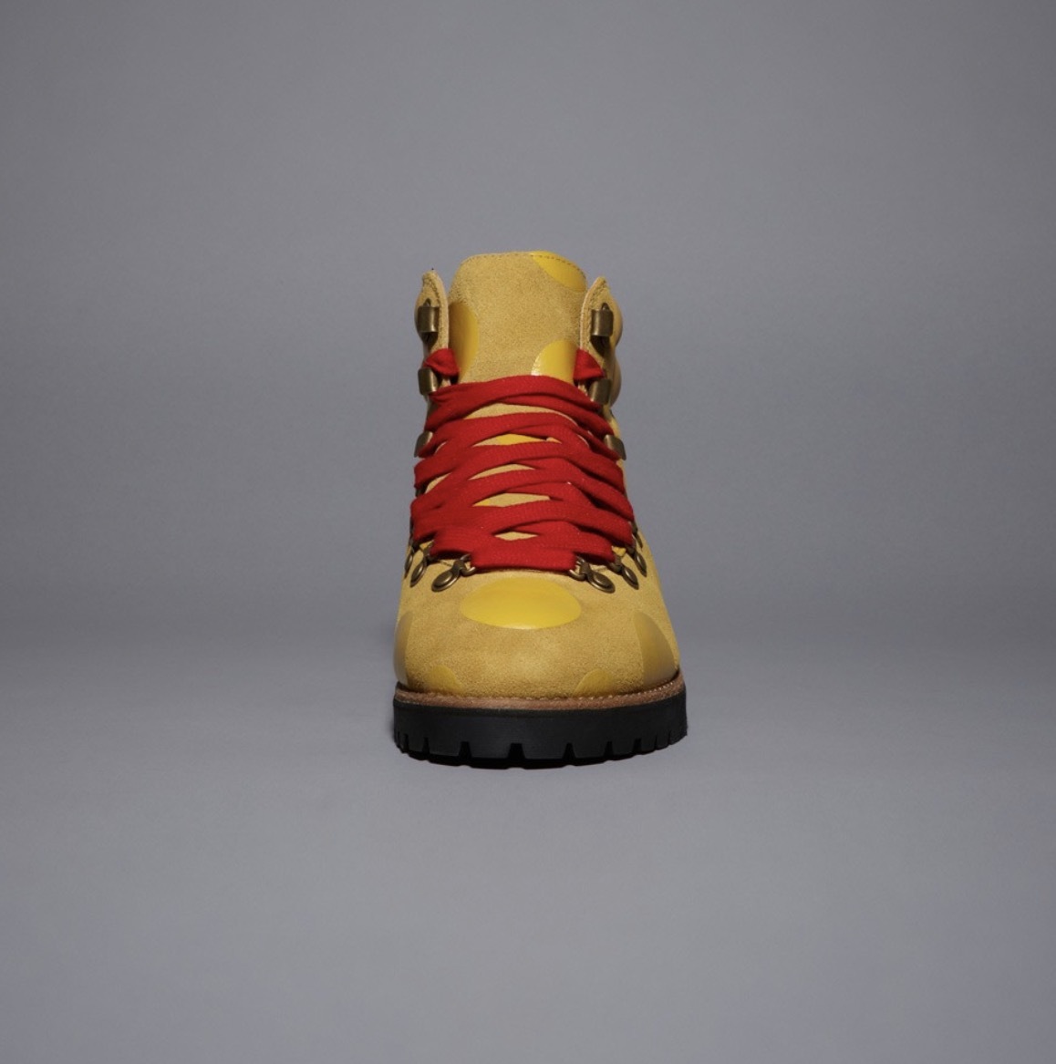 RARE Jeremy Scott Adidas Polka Dot Hiking Boots Originals by