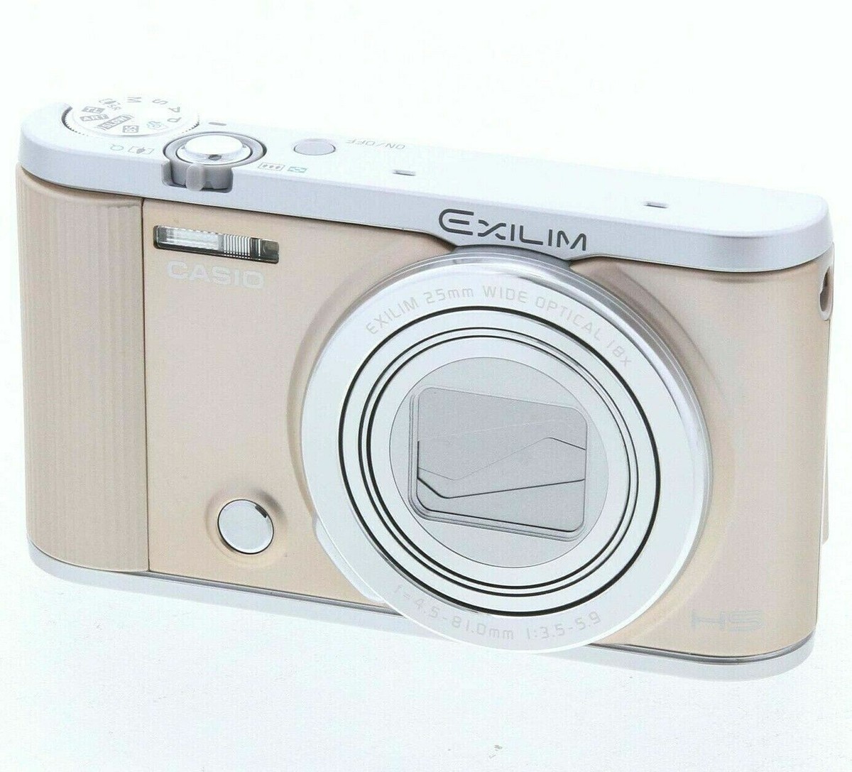 Casio EXILIM ZR1800 digital camera W. 18x Zoom Lens Gold | eBay