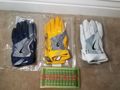NIKE VAPOR JET 4 ADULT RECEIVERS FOOTBALL GLOVES, NFL ISSUED