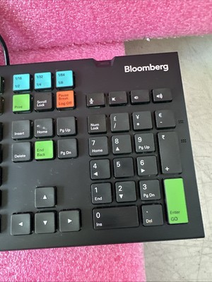 Bloomberg STB100 Wired USB Keyboard S/N 10045246 | eBay