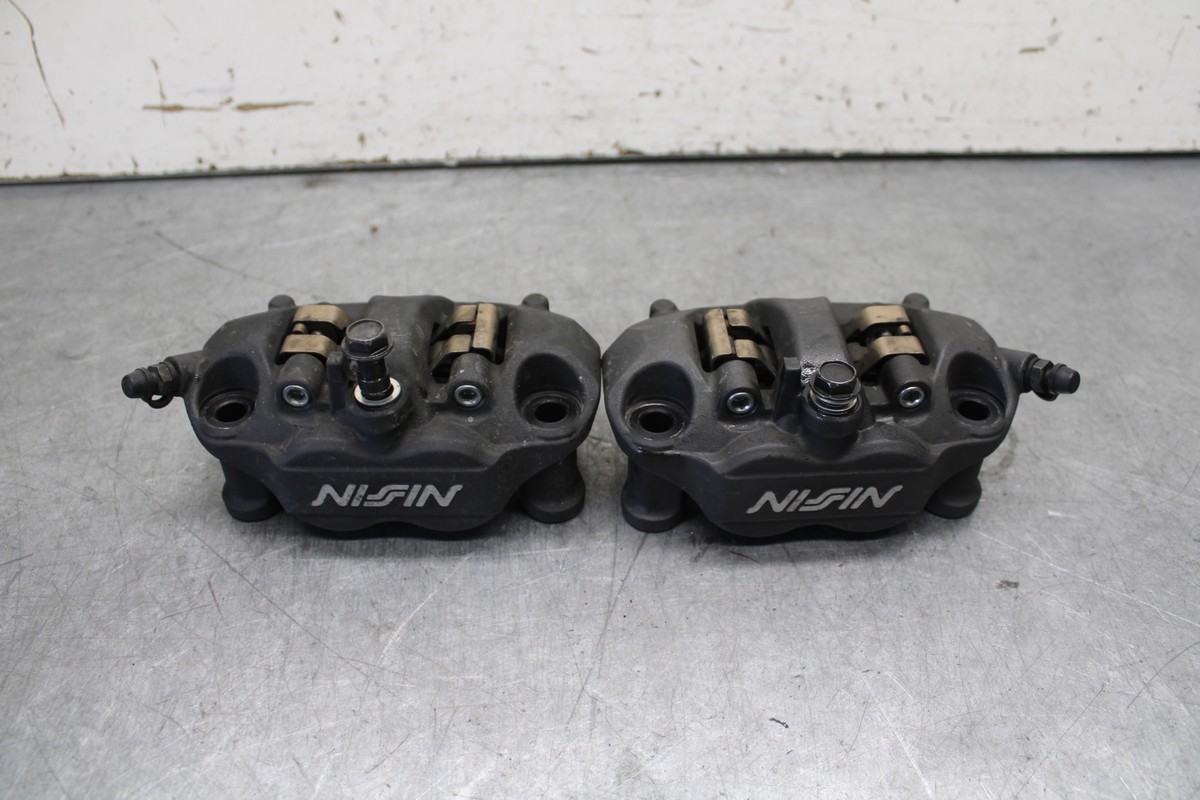13-18 KAWASAKI NINJA ZX6R RIGHT LEFT FRONT BRAKE CALIPER SET PAIR