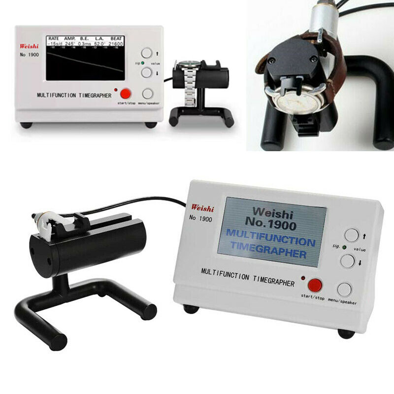 Weishi 1900 LCD Timegrapher Mechanical Watch Timing Tester Machine