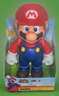 NEW Nintendo Super Mario 20” Inch Figure Big Jumbo Size Toy Jakks