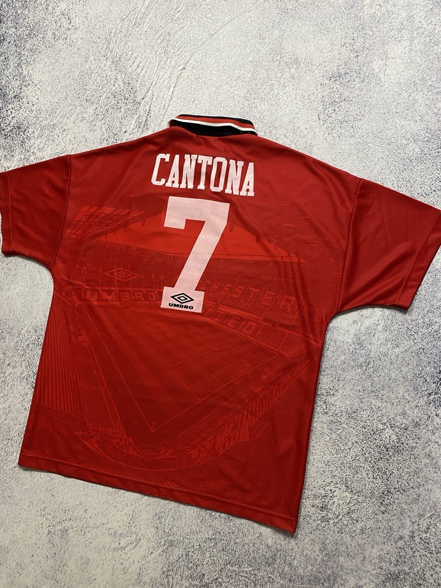 🩸RARE🩸Umbro Manchester United 1994/1995 Eric Cantona #7 Jersey