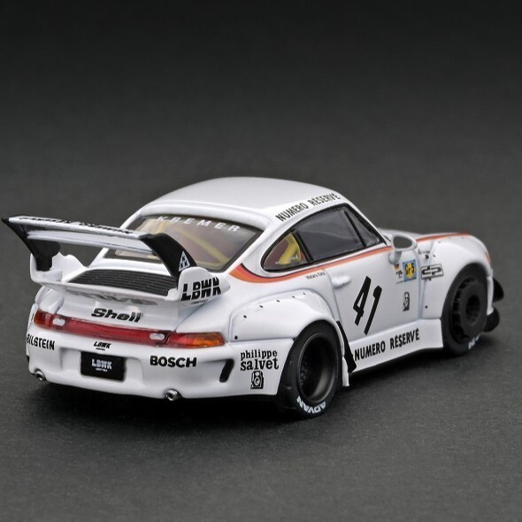 Tarmac Works x HOBBY64 - Numero Reserve Porsche RWB 993 LBWK