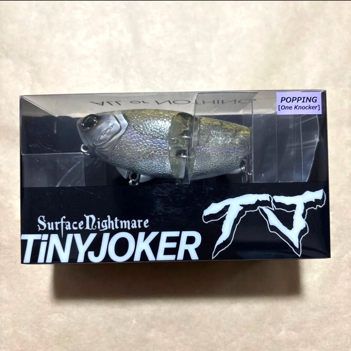 DRT TiNY JOKER BIWASAGI Color 1.5on 3.6inch Topwater Lure NEW