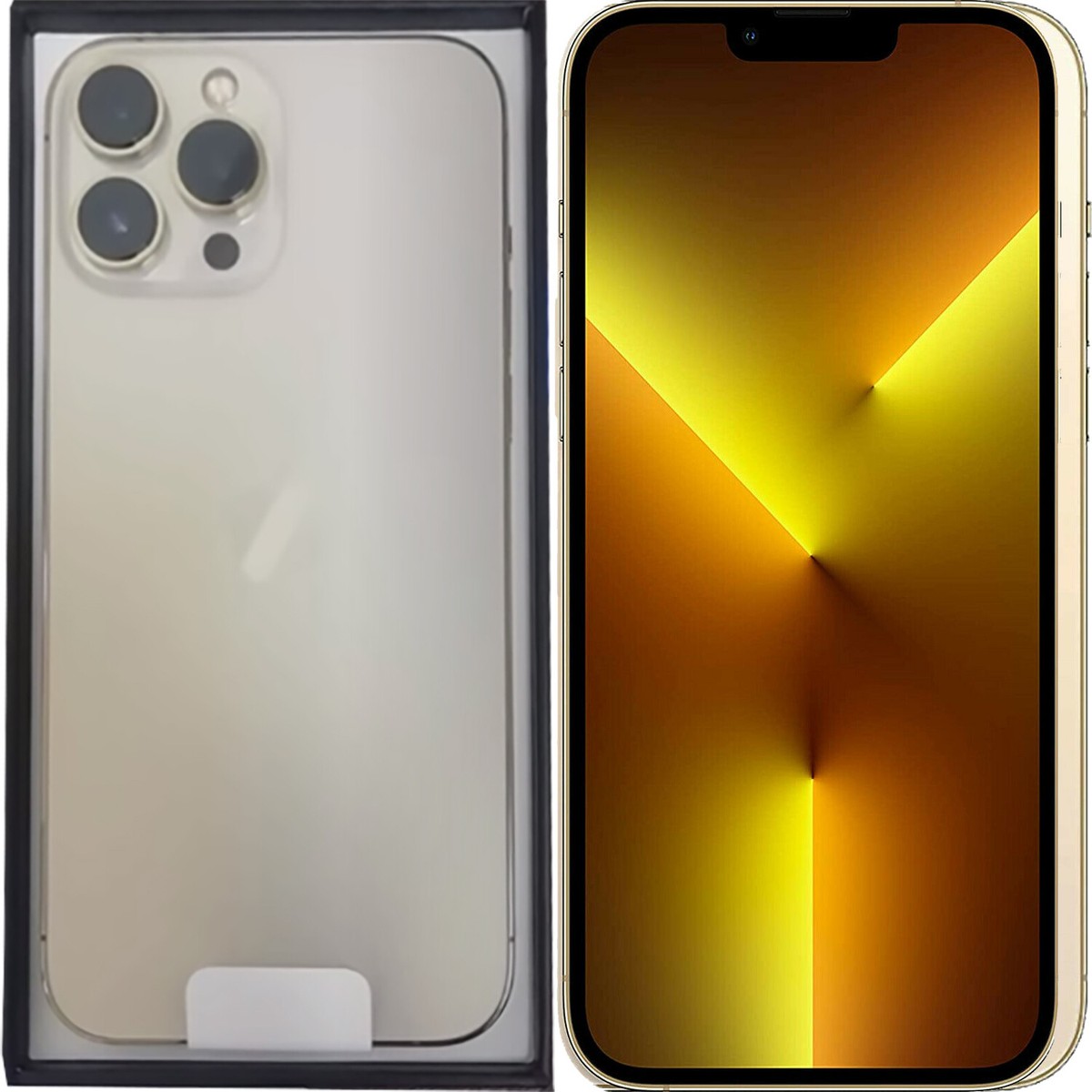 極美品 iPhone13Pro 256GB SIMフリー ゴールド 付属品有 【公式通販】