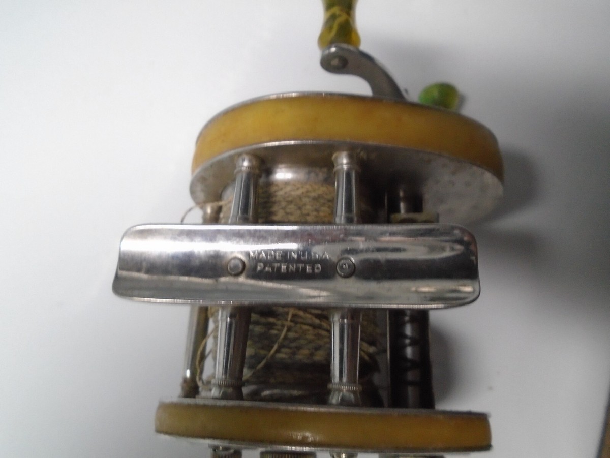 Vintage Shakespeare President #1970 Reel w/ Leather Case | eBay