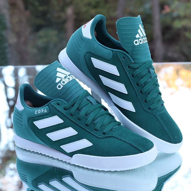 Adidas Copa Super Collegiate Green Men's Size 7 White Custom