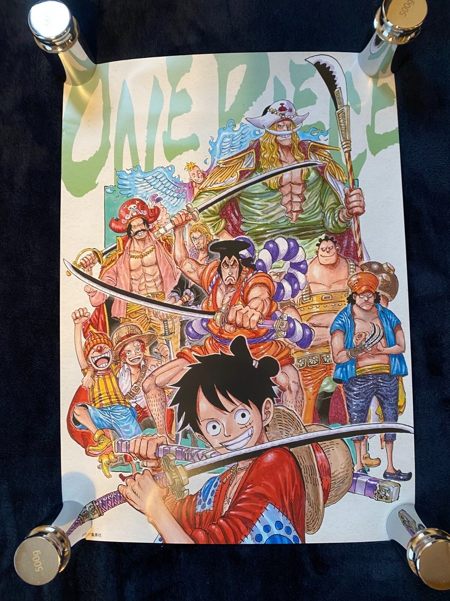 ONE PIECE Art Poster A3 11.7x16.5in JUMP FESTA Japan Limited