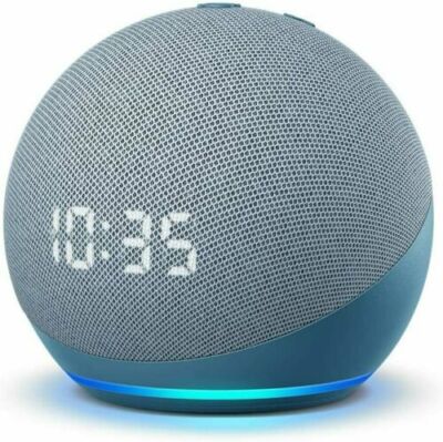 Amazon Echo Dot with CLOCK 2024 Alexa Smart speaker All Colors