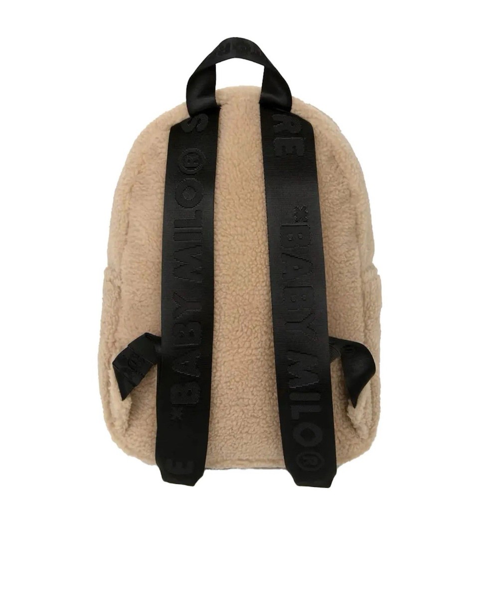 BAPE Baby Milo Mini Fur Backpack Beige Brand New | eBay