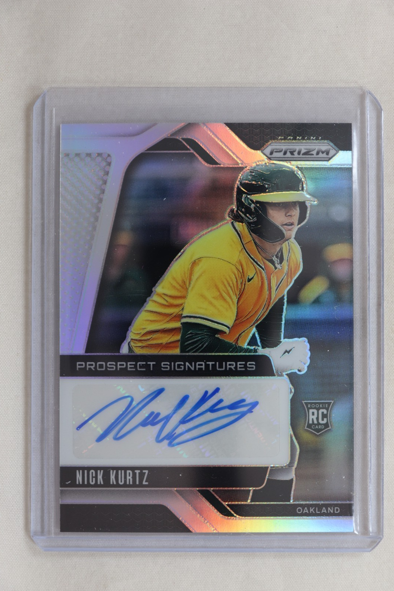 Nick Kurtz - 2025 Prizm Baseball Prospect Signatures RC Autograph