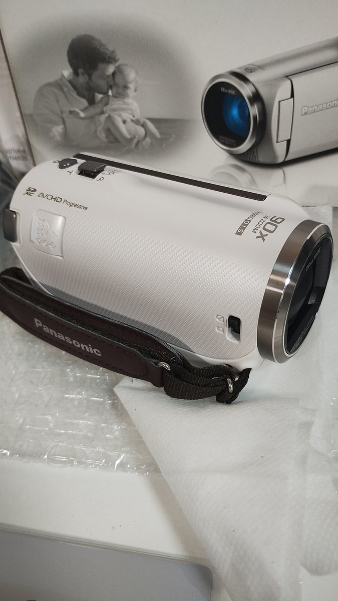 Panasonic HC-V360M White Video Camera handy camera with box