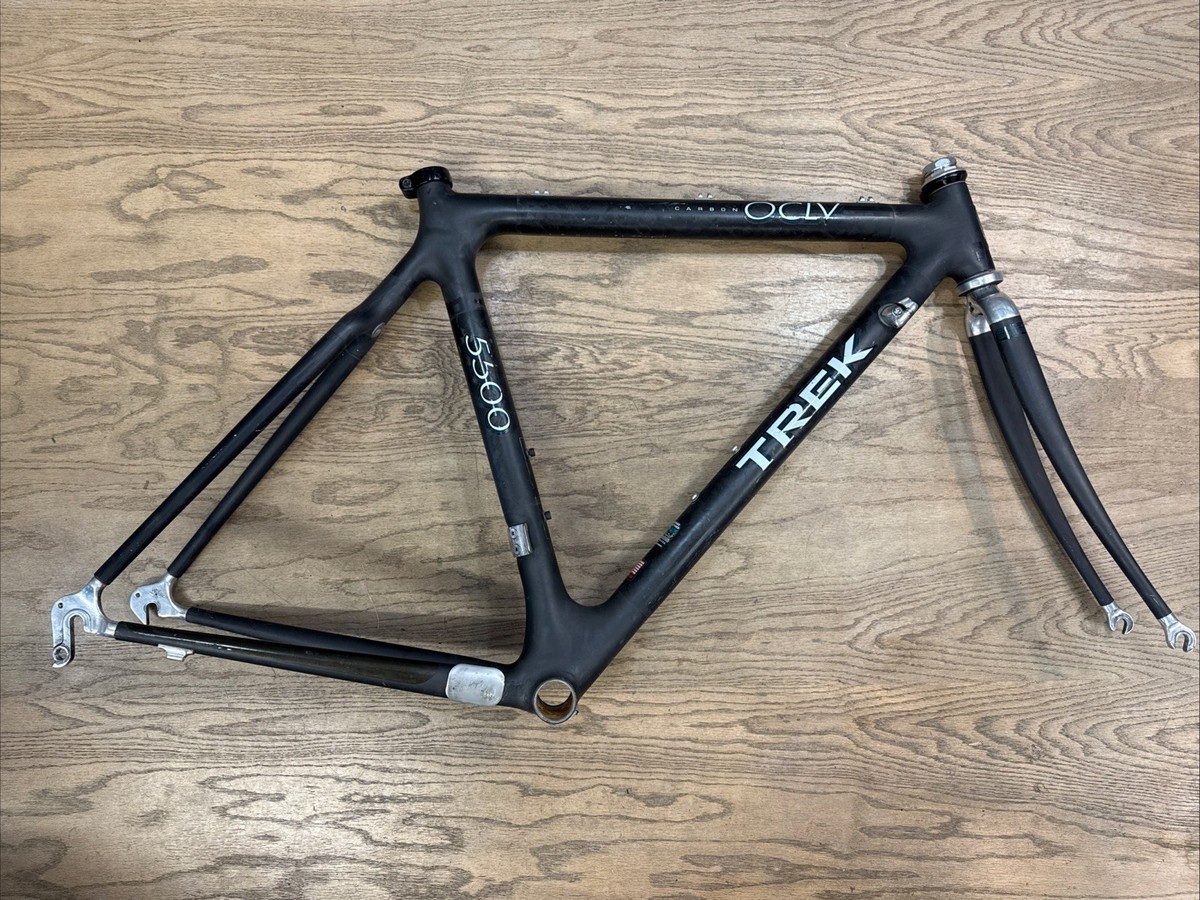 Trek OCLV 5500 Carbon Road Bike Frame 52cm Made in USA | eBay