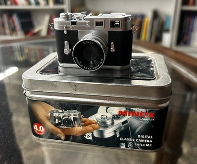 Minox Leica M M3 4.0 3.2MP Digital Camera - Black & Gray for sale