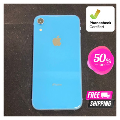 Apple iPhone XR 64GB Unlocked Verizon AT&T T-Mobile Black Red Blue