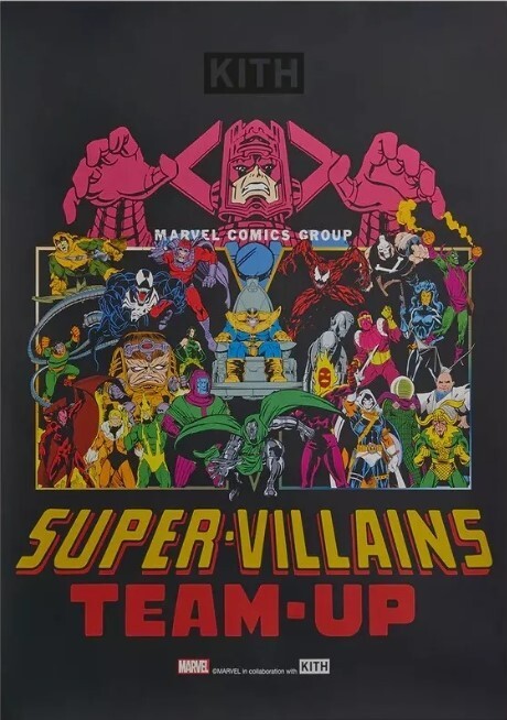 Marvel | Kith Super Villains Poster Guaranteed 22 By 28 Inches | eBay