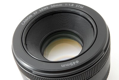 Canon EF 50mm f/1.8 STM Lens made in Japan superb | eBay