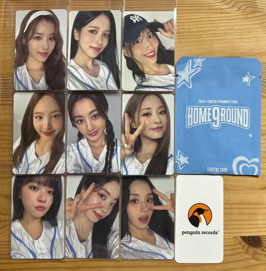TWICE - 9TH ANNIVERSARY 2024 HOME 9ROUND POP-UP MD TRADING CARD
