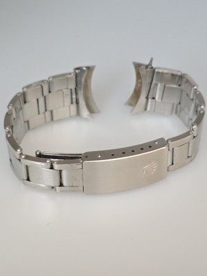 Rolex Vintage 19MM 7205 Rivet Oyster Bracelet W/ 63113 Buckle & 57