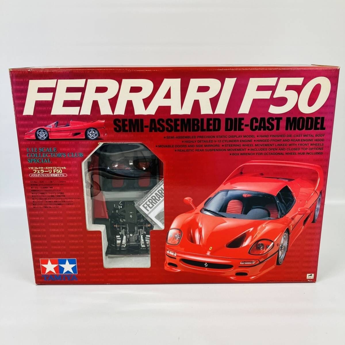 Tamiya Ferrari F50 1/12 Collector'S Club Special Semi Assembled