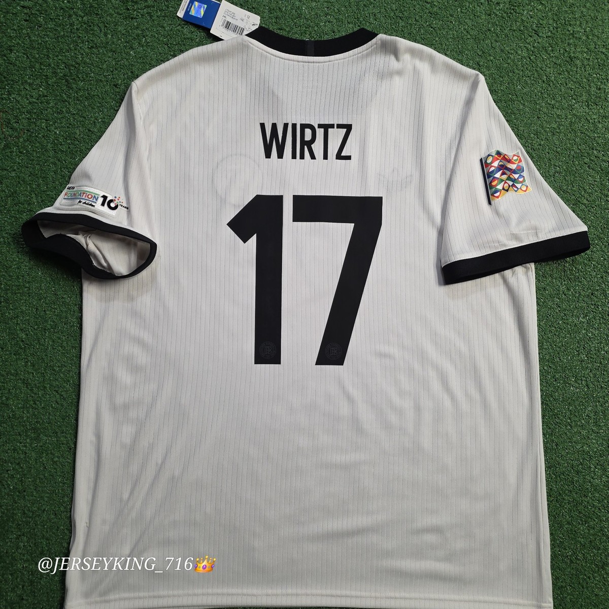 Adidas Germany National Team Florian Wirtz #17 2025 Nations League