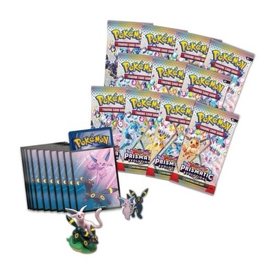 Sealed Prismatic Evolutions Premium Figure Collection Case PRESALE