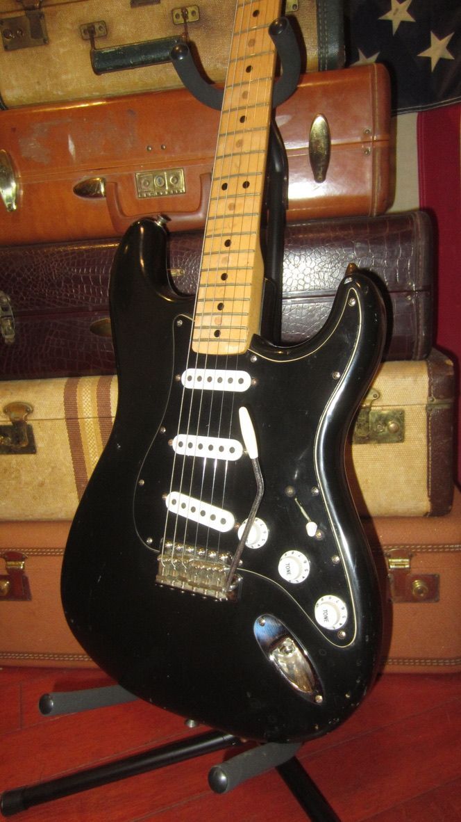 Vintage 1979 Fender Stratocaster Black | eBay