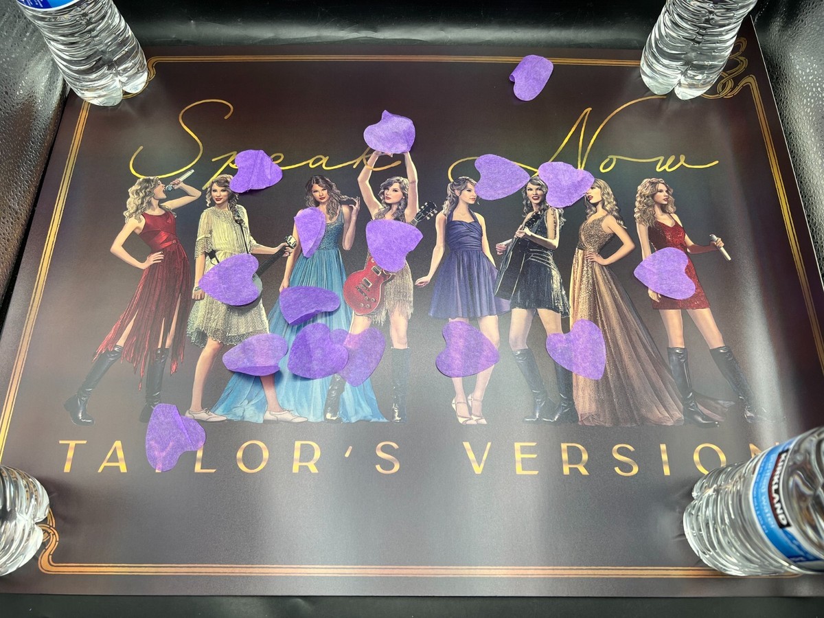 Taylor Swift Speak Now Taylor's Version Eras Tour Lithograph