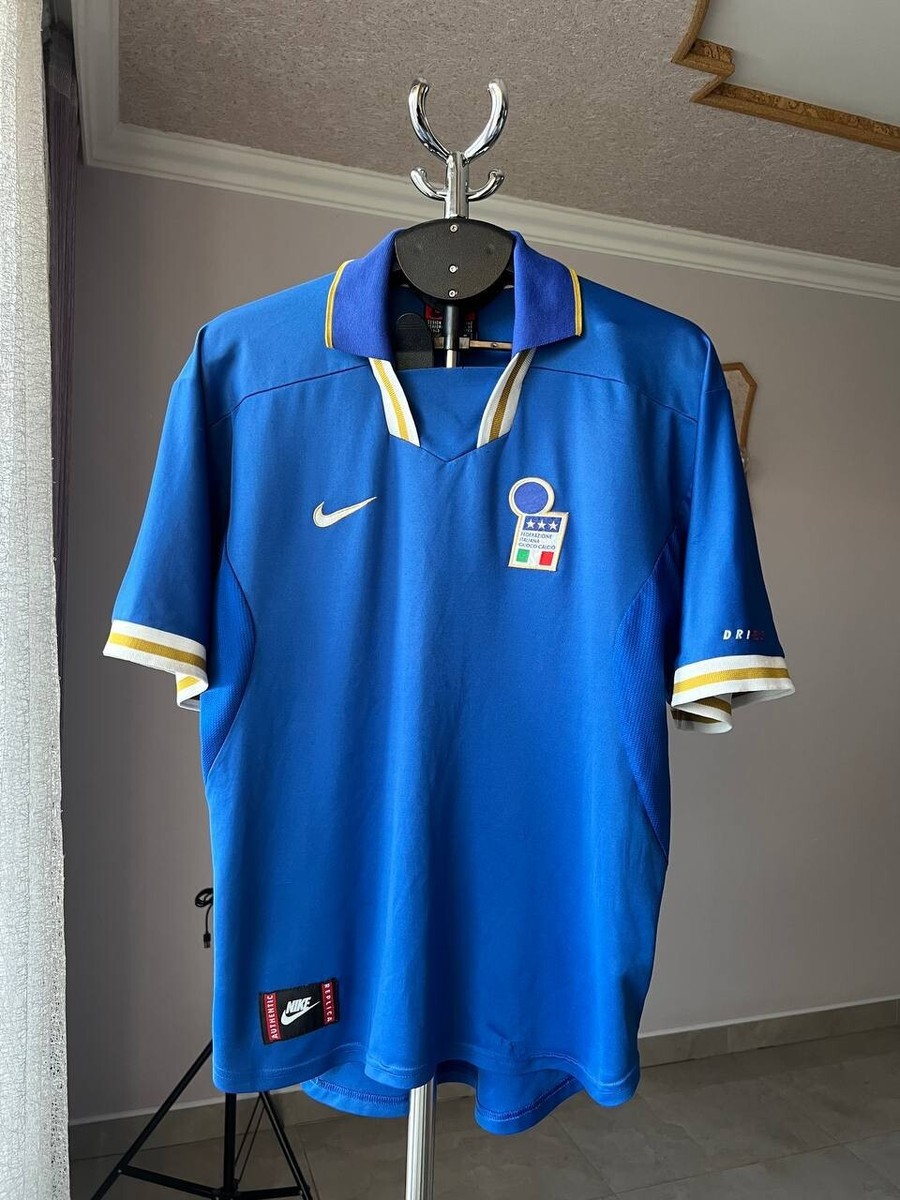 ITALY ITALIA 1996 1997 HOME FOOTBALL SOCCER SHIRT JERSEY NIKE