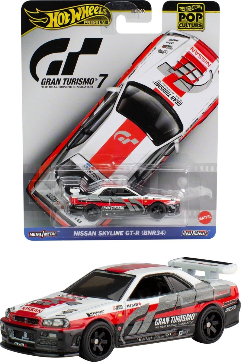 Hot Wheels Nissan Skyline GT-R BNR34 Gran Turismo 1:64 | eBay