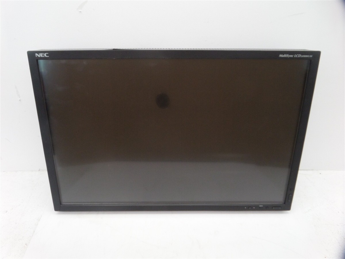 NEC MultiSync LCD2490WUXI 24in Widescreen LCD Monitor - Broken