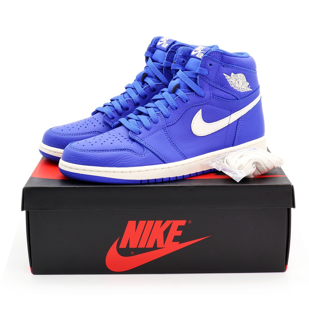Size 9 - Air Jordan 1 Retro OG High Hyper Royal for sale online | eBay