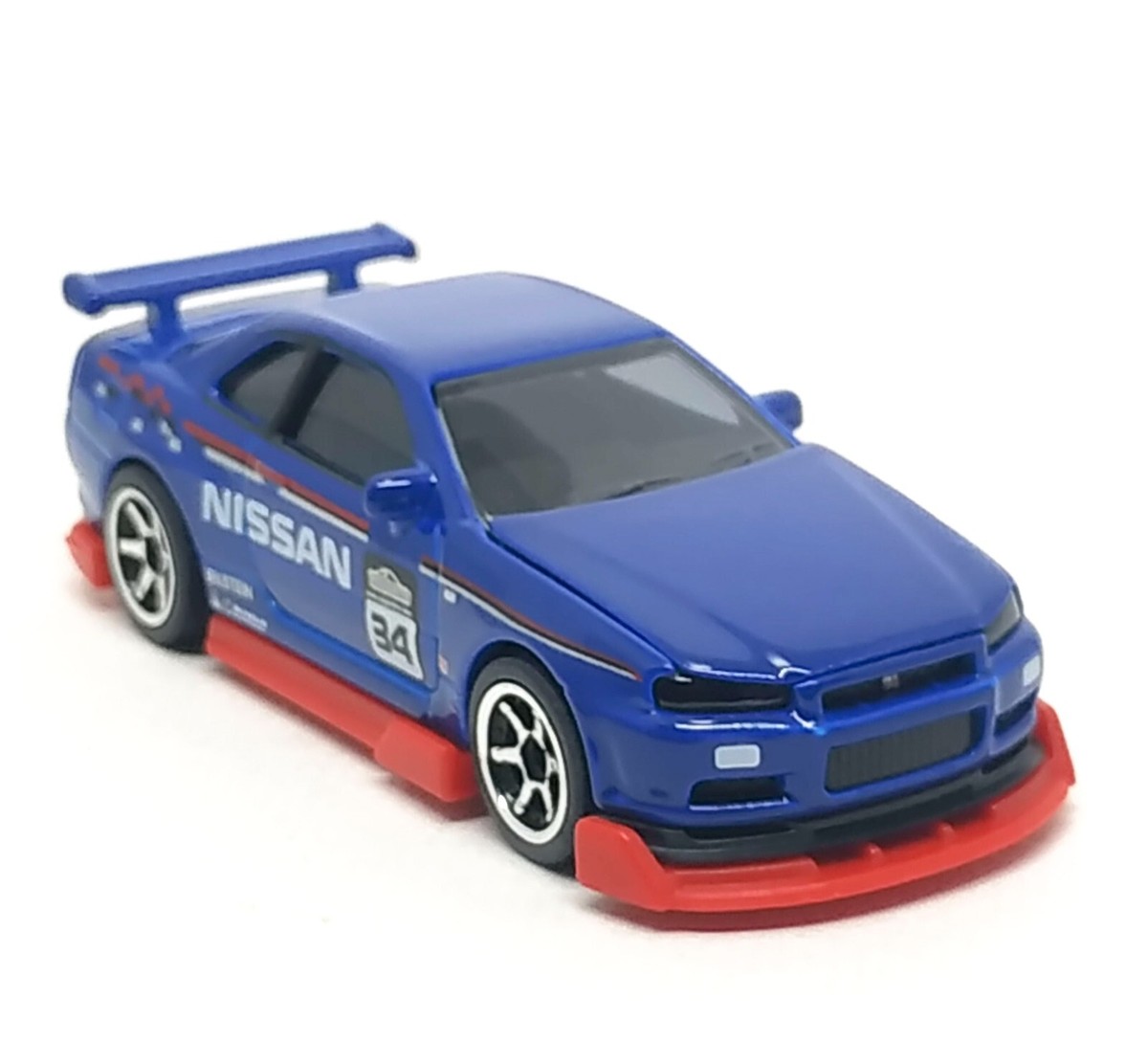Majorette Nissan GT-R R34 Japan Series Exclusive Blue Racing 1:59