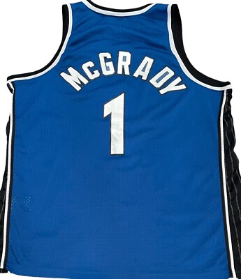 Vintage Nike Orlando Magic Tracy McGrady Jersey Blue 2XL Swingman
