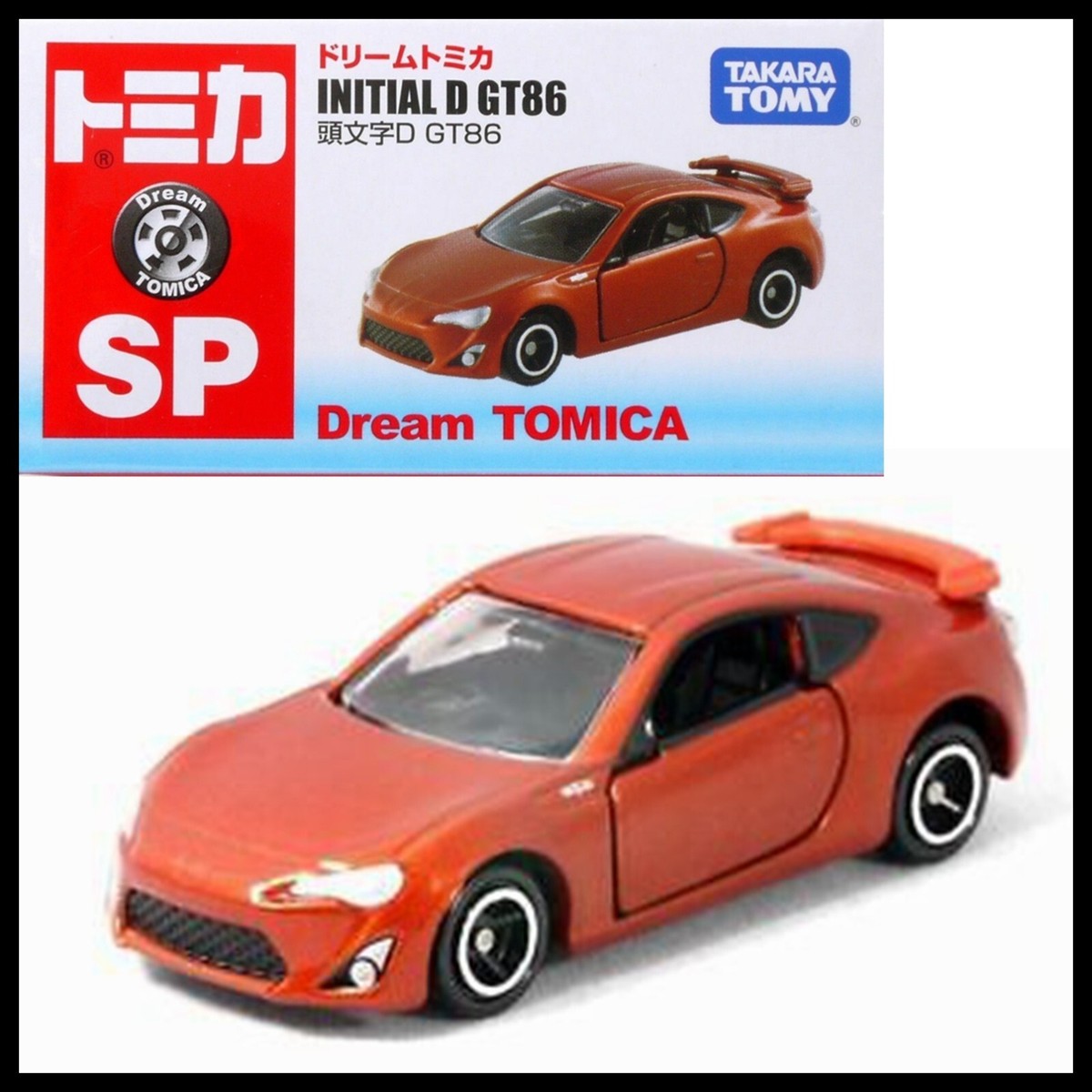 TOMICA DREAM SP Initial D TOYOTA GT86 1/60 TOMY Diecast 2016 New