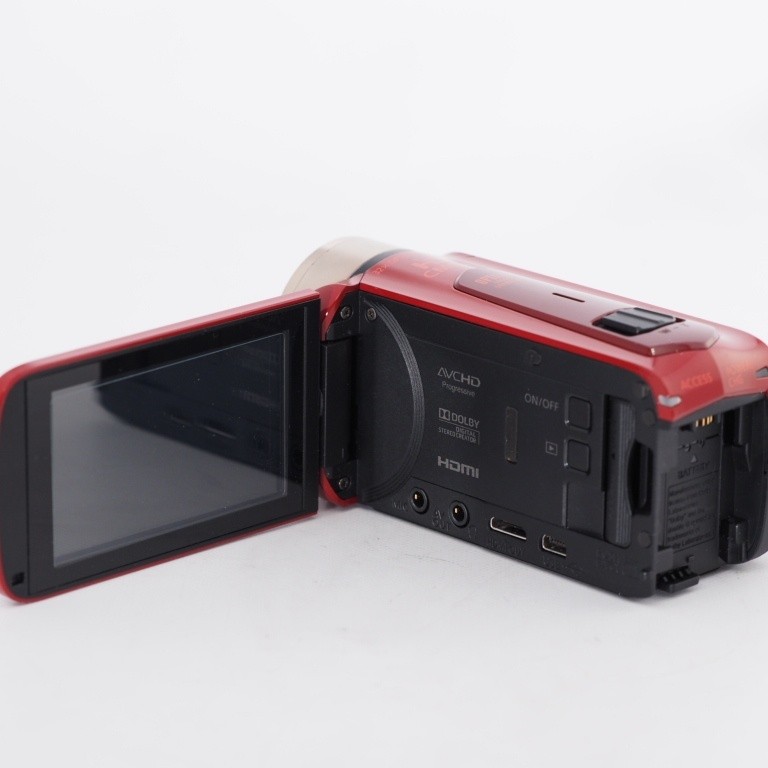 Canon Digital Video Camera iVIS HF R52 Red IVISHFR52RD 32x zoom